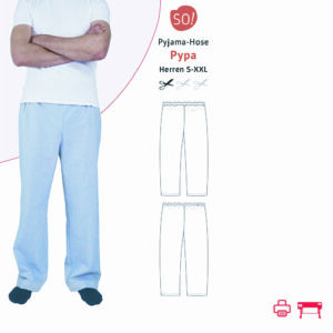 Pyjama-Hose Schnittmuster PYPA (S – 2XL)