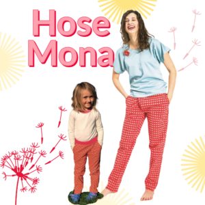 Kombination: Hose Mona & Hose Mona mini / Papierschnitt