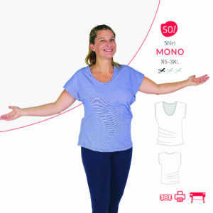 Shirt MONO – Papierschnitt