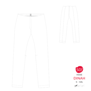 Trousers Pattern Dinah (S-5XL) – PDF pattern & instructions ebook
